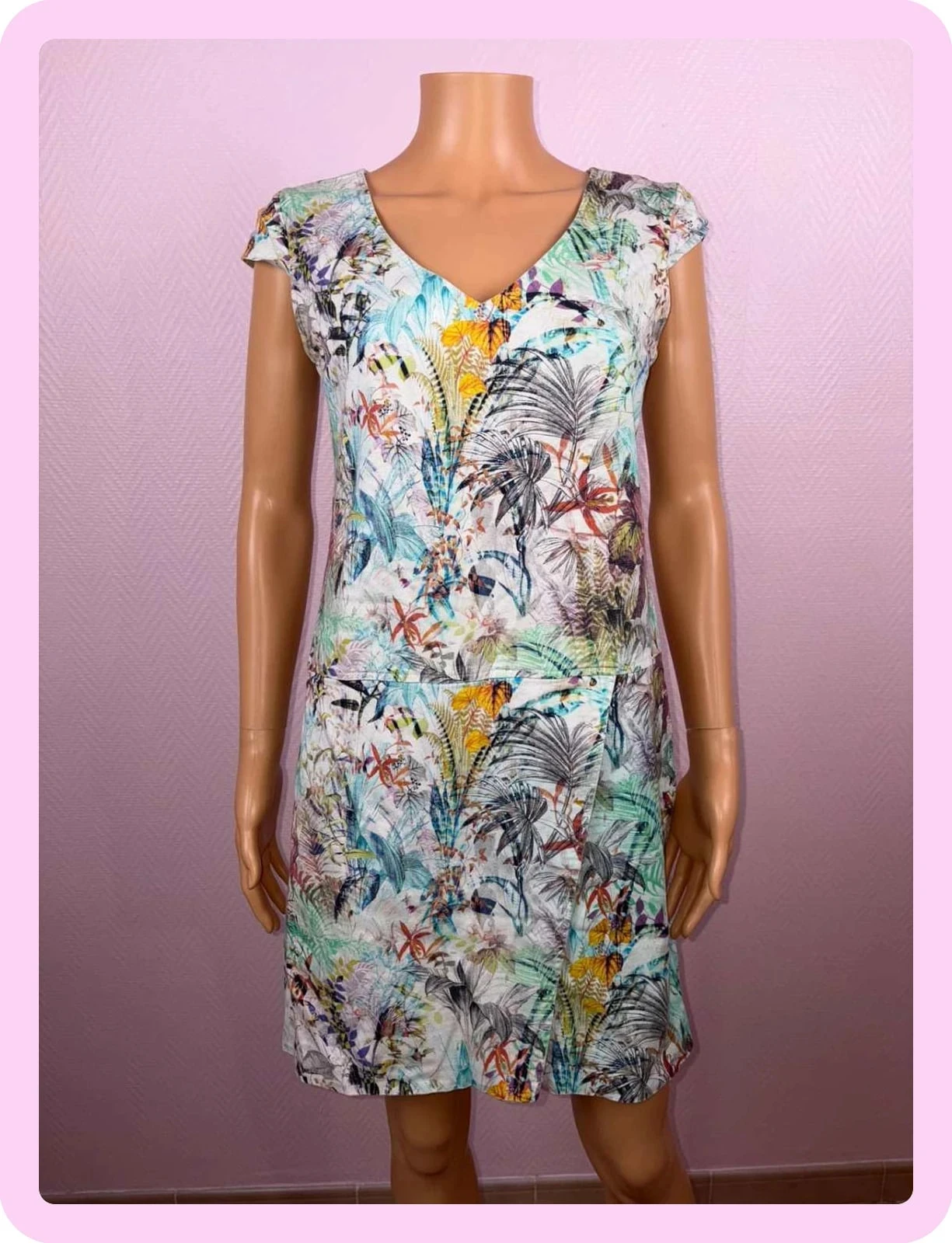 Vestido feminino, rio da Lua, tamanho 40 – photo 2